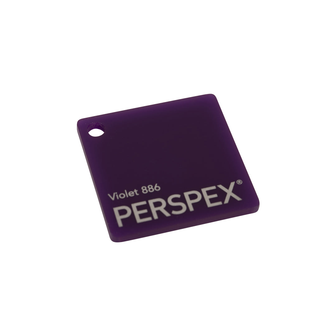 3mm Purple / Violet Perspex® Cast Acrylic Sheet 886 Cut to Size