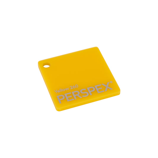 3mm Yellow Perspex® Cast Acrylic Sheet 260